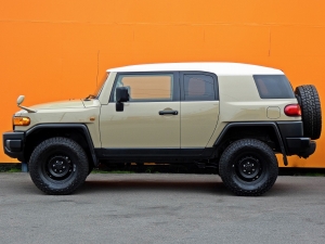 ＦＪクルーザーベージュ　４ｘ４ＡＲＢ　リフトアップ