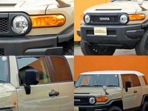 ＦＪクルーザーベージュ　４ｘ４ＡＲＢ　リフトアップ