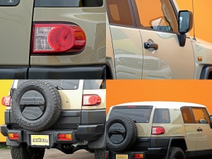 ＦＪクルーザーベージュ　４ｘ４ＡＲＢ　リフトアップ