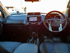 ランクルプラド中期モデル　ブラック　リフトアップ　エアロ