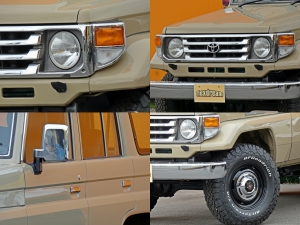 ランクル７０キャンプ　アウトドア　レジャー　４ＷＤ　ＳＵＶ