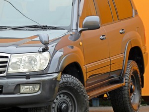 ランクル１００キャンプ　アウトドア　レジャー　４ＷＤ　ＳＵＶ