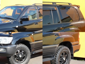 ランクル１００特別仕様車ツーリングＥＤ　キャンプ　アウトドア