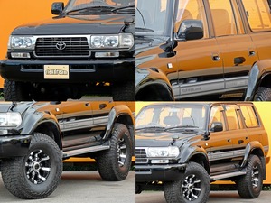 ランクル８０最終モデル　リフトアップ　アウトドア　キャンプ