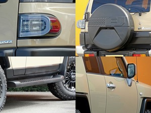 ＦＪクルーザーキャンプ　アウトドア　ベージュ　４ＷＤ