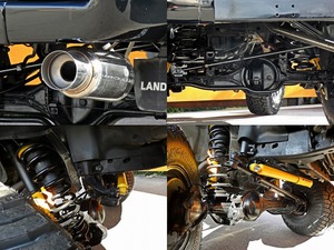 ランクル８０後期モデル　リフトアップ　アウトドア　キャンプ