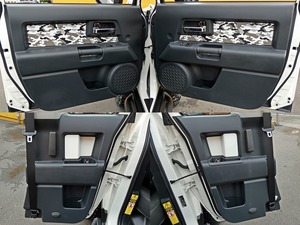 ＦＪクルーザーホワイト　リフトアップ　カスタム　アウトドア　キャンプ