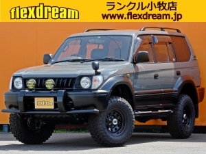 ランクルプラド丸目フェイス　アウトドア　キャンプ