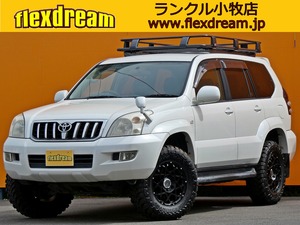ランクルプラドディーゼルターボ　キャンプ　アウトドア