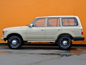 ランクル８０丸目フェイス　アウトドア　キャンプ