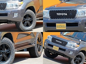ランクル２００リフトアップ　グレー　４ｘ４ＡＲＢ　アウトドア
