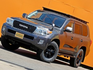 ランクル２００リフトアップ　グレー　４ｘ４ＡＲＢ　アウトドア