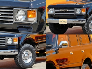 ランクル８０最終モデル　丸目　４ｘ４ＡＲＢ　アウトドア