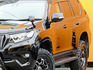 ランクルプラドディーゼルターボ　リフトアップ　