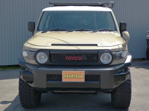 ＦＪクルーザー新車アウトレットリフトアップ　ベージュ　アウトドア　キャンプ
