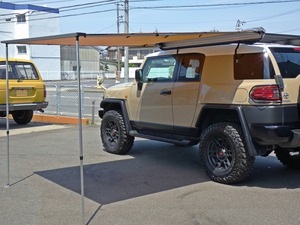 ＦＪクルーザー新車アウトレットリフトアップ　ベージュ　アウトドア　キャンプ
