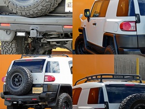 ＦＪクルーザーUS仕様カスタム　リフトアップ　アイスバーグホワイト