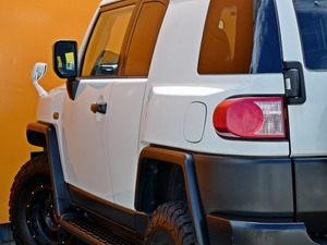 ＦＪクルーザーUS仕様カスタム　リフトアップ　アイスバーグホワイト