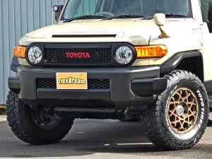 ＦＪクルーザーリフトアップ　ベージュ　アウトドア　キャンプ