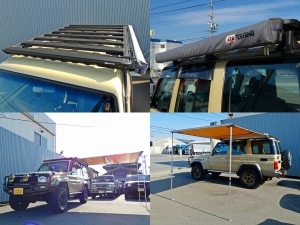 ランクル７０キャンプ　アウトドア　レジャー　４ＷＤ　ＳＵＶ