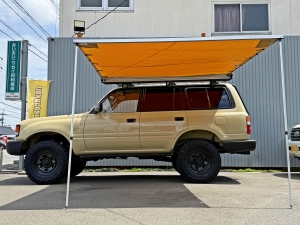 ランクル８０キャンプ　アウトドア　レジャー　４ＷＤ　ＳＵＶ