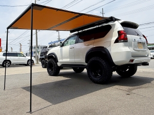 ランクルプラドキャンプ　アウトドア　レジャー　４ＷＤ　ＳＵＶ