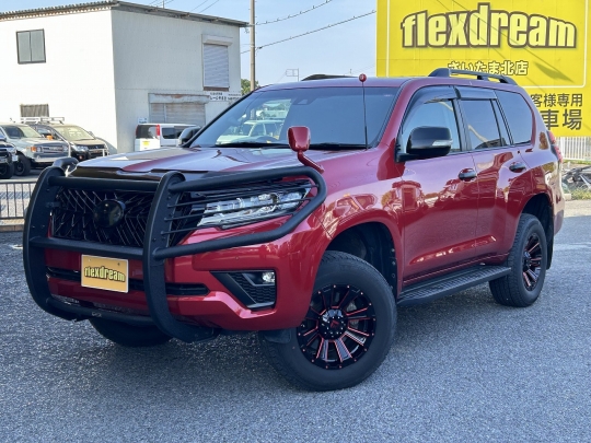 ランクルプラド150系 ワインレッド 新車・中古車