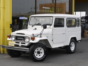 ランクル４０40　Lパケ　白　観音