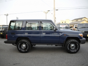 ランクル７０ＧＲＪ７６　ＬＩＮＥ-Ｘ　ブルー