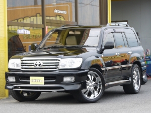 ランクル１００マルチレス　エアロ　22インチ