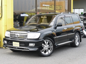 ランクル１００マルチレス　エアロ　22インチ