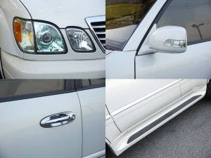 レクサスＬＸ 実走行CARFAX確認済み！アシャンティー24インチアルミホイール