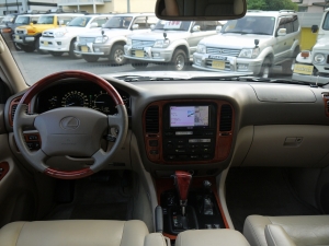 レクサスＬＸ 実走行CARFAX確認済み！アシャンティー24インチアルミホイール
