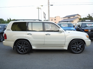 レクサスＬＸ 実走行CARFAX確認済み！アシャンティー24インチアルミホイール