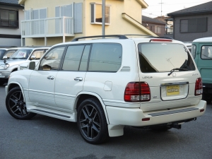 レクサスＬＸ 実走行CARFAX確認済み！アシャンティー24インチアルミホイール