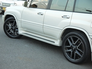 レクサスＬＸ 実走行CARFAX確認済み！アシャンティー24インチアルミホイール