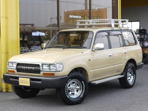 ランクル８０角目4灯フェイス　ベージュオールペン