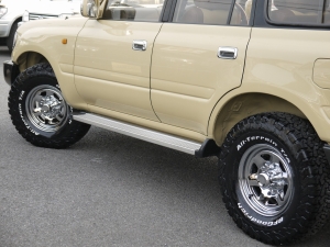 ランクル８０角目4灯フェイス　ベージュオールペン