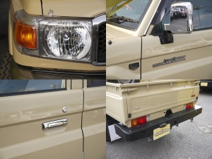 ランクル７０ベージュ　デフロック