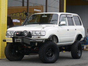 ランクル８０GX　WARN　ロックスライダー