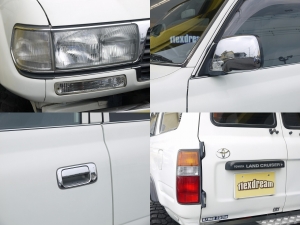 ランクル８０GX　WARN　ロックスライダー