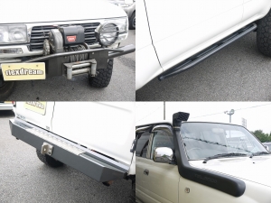 ランクル８０GX　WARN　ロックスライダー