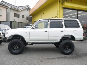 ランクル８０GX　WARN　ロックスライダー