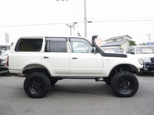 ランクル８０GX　WARN　ロックスライダー