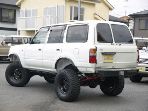 ランクル８０GX　WARN　ロックスライダー