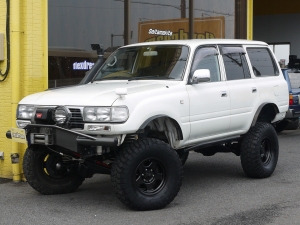 ランクル８０GX　WARN　ロックスライダー
