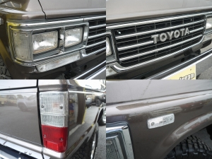 ランクル６０ルールーフ　FJ62G　リフトアップ