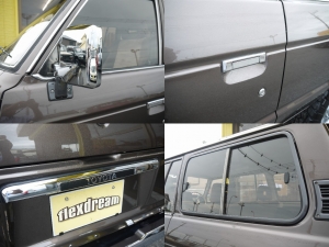 ランクル６０ルールーフ　FJ62G　リフトアップ