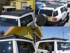 ＦＪクルーザーTRDホイール　ラインエックス