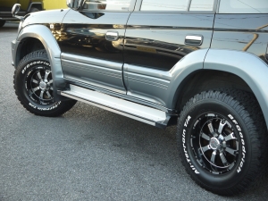 ランクルプラド最終型　ベージュ内装